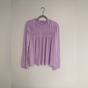 Top with Puckered Details